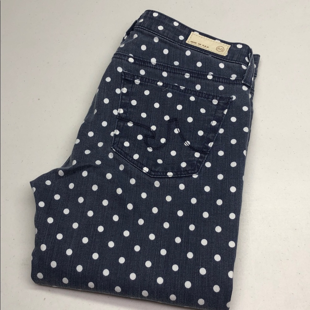 LIKE NEW AG ADRIANO GOLDSCHMIED STEVIE ANKLE SLIM STRAIGHT LEG JEANS 27x28 ⭐️